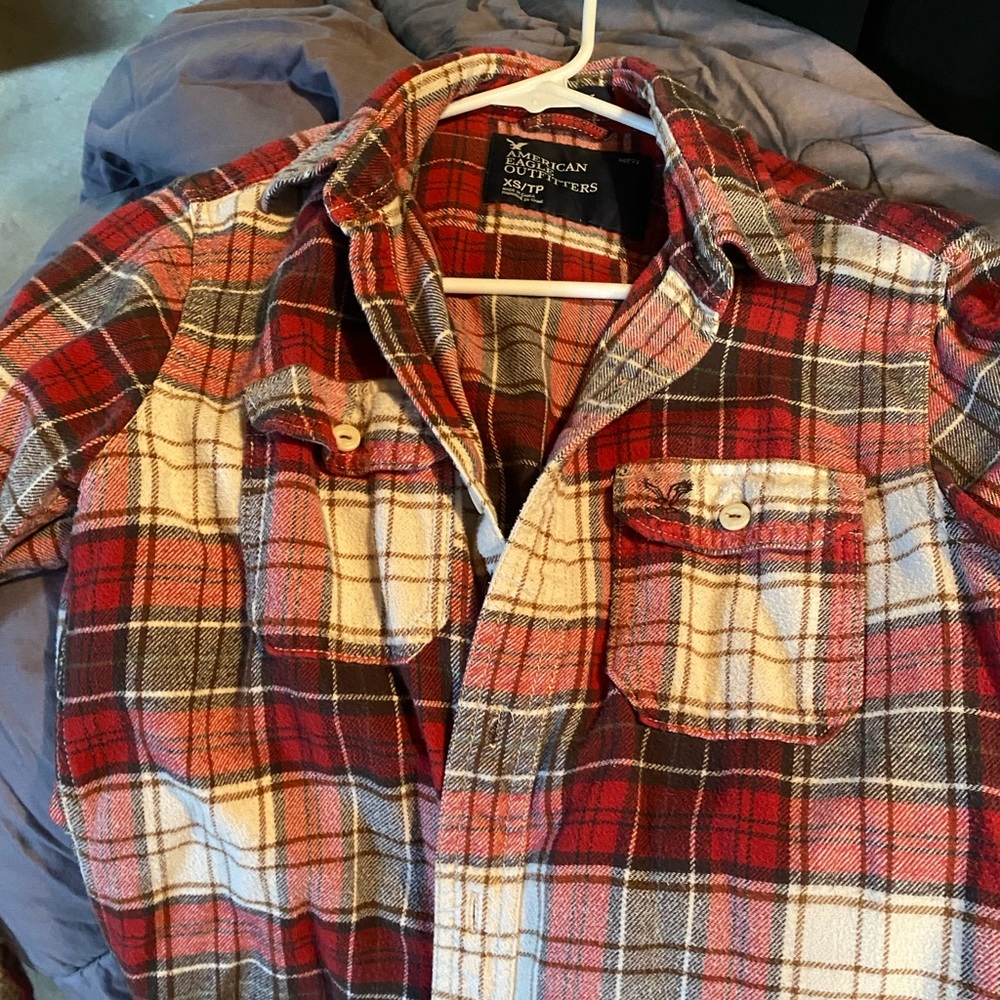 American eagle size XS flannel womens